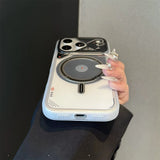 Luxury High Tech Skin Feel Magnetic Case For iPhone