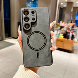 Ultra Skin Feel Matte Leather Protection Case for Samgsung