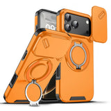 Rotating Flip Full Lens Protection Magnetic Case For iPhone