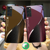 Gradient Flowing Light Case For Samsung