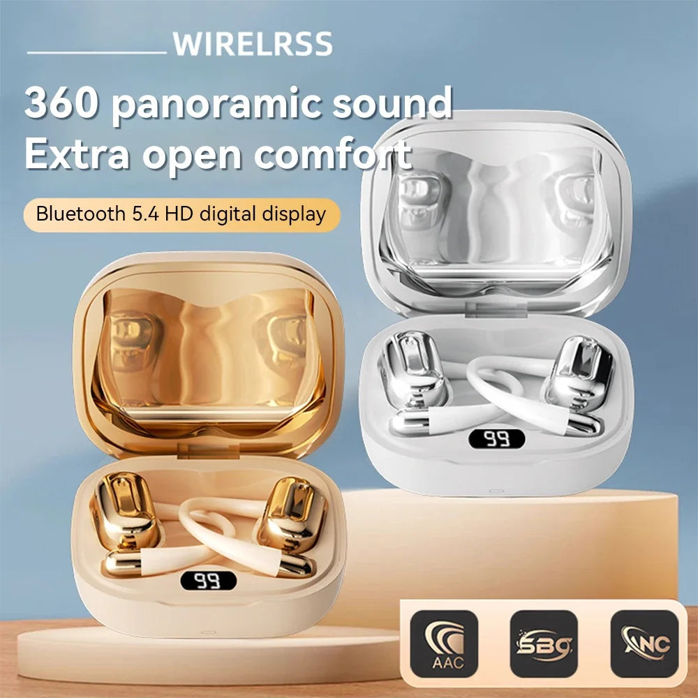 Wireless Bone Conduction Open Ear Sports Bluetooth Headphones
