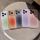 Luxury Candy Color Gradient Glitter Case for iPhone