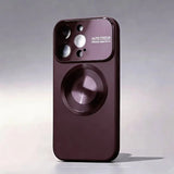 Luxury Glass Magnetic Shockproof Case For iPhone