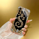 Crown Electroplated Glass Case for Samsung