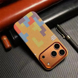 Alloy Lens Matte Carbon Fiber Texture Case for iPhone