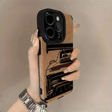 Cool Sports Car Leather Case For iPhone