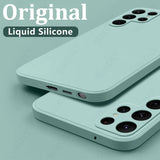 Shockproof Liquid Silicone Case for Samsung