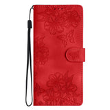 Flower Leather Wallet Card Holder Case for iPhone