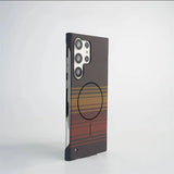 Ultra Thin Carbon Fiber Magnetic Frameless Case for Samsung