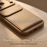 Shockproof  Card Holder Wallet Leather Case For iPhone