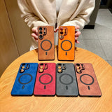 Ultra Skin Feel Matte Leather Protection Case for Samgsung