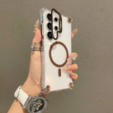 Airbag Anti-fall Cushion Magnetic Case For Samsung