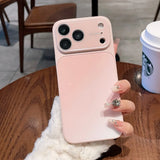 Gradient Glitter Tempered Glass Camera Protection Case For iPhone