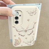 Golden Butterfly Case For Samsung