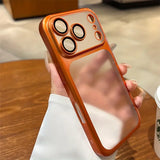 Electroplated Matte Skin-Friendly Case for iPhone
