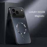 Slim Silky Matte Hard Magnetic Case For iPhone