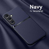 Holder Magnetic Leather Case Samsung