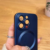 Luxury Matte Magnetic Case For iPhone