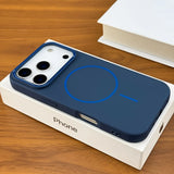 Luxury Matte Magnetic Hard Case For iPhone
