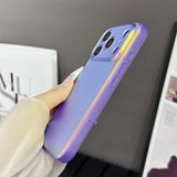 Laser Color Frosted Translucent Case for iPhone