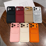 Card Slot Wallet Bracket Case For iPhone