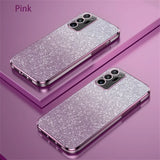 Luxury Gradient Glitter Plating Case For Samsung