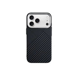 Alloy Lens Matte Carbon Fiber Texture Case for iPhone