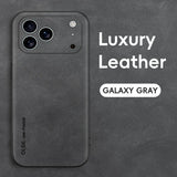 Luxury Sheepskin Vintage Shockproof Case for iPhone