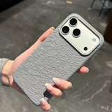 Luxury Cortex Bark Texture Fashion Case For iPhone