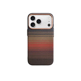 Alloy Lens Matte Carbon Fiber Texture Case for iPhone