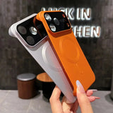 Matte Ultra Slim Frameless Hard Case for iPhone