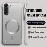 Luxury Ultra Hard PC Magnetic Bumper Case For Samsung