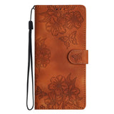 Flower Leather Wallet Card Holder Case for iPhone