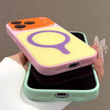 Candy Color Contrast for Case for iPhone