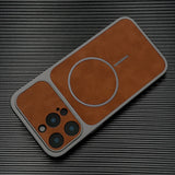 Luxury Leather Heat Dissipation Case For iPhone