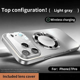 New Titanium Metallic Luxury Matte Case for iPhone