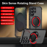 360° Rotate Ring Stand Magnetic Case for Samsung