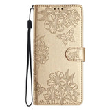 Flower Leather Wallet Card Holder Case for iPhone