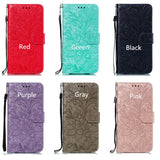 Wallet Flip Leather Case For Samsung