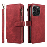 Flip Wallet Leather Case for Samsung