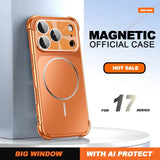 Luxury Magsafe Shockproof Magnetic Case For iPhone