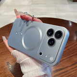 Luxury Matte Magnetic Case For iPhone