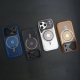 Luxury Mechanical Style Magnetic Case For iPhone