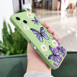Purple Butterflies Cute Case For iPhone