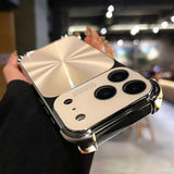 Luxury 6D Colorful Laser Aurora  Bumper Shockproof  Case For iPhone