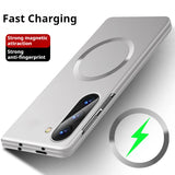 Magsafe Magnetic Frosted Slim Case For Samsung