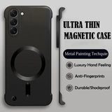Luxury Ultra Hard PC Magnetic Bumper Case For Samsung
