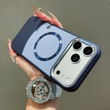 Armor Matte Magnetic Leather For Case For iPhone