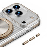 MagSafe Magnetic Stand Ripple Shape Case for iPhone