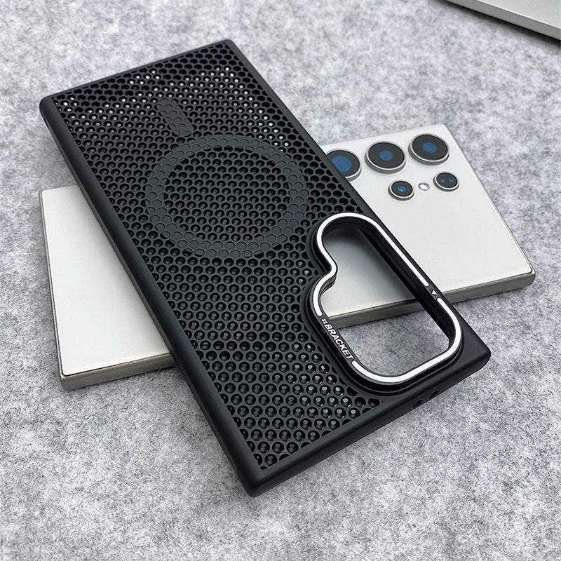 Heat dissipation MagSafe magnetic case For Samsung